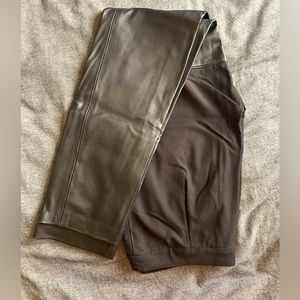 Caitlin Power Leather Pants Size 2